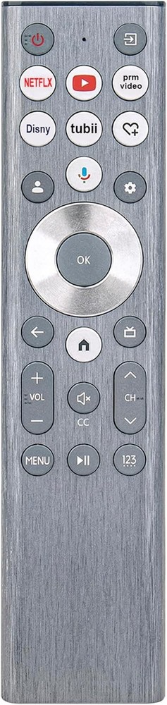 Replace  Remote Control with Backlit fit for Hisense U6 U7 U8 Series