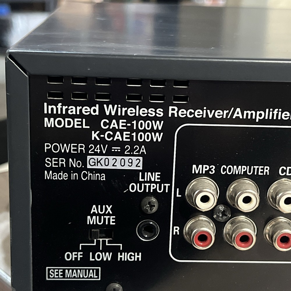 AUDIO ENHANCEMENT CAE-100W