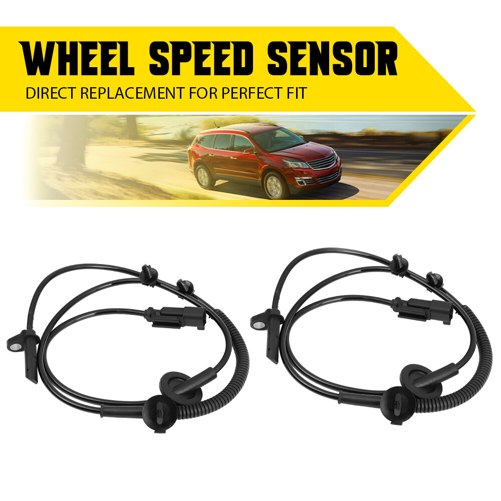 2X Front ABS Wheel Speed Sensor L &R For Buick Enclave GMC Acadia Chevy Traverse