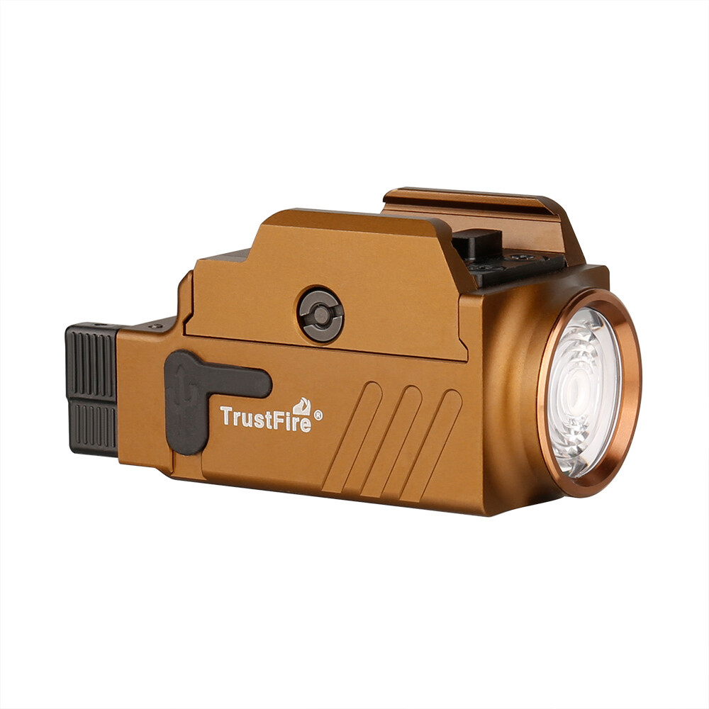 For Glock Tactical LED Pistol Light Compact Rail Mount Weapon Light Rechargeable