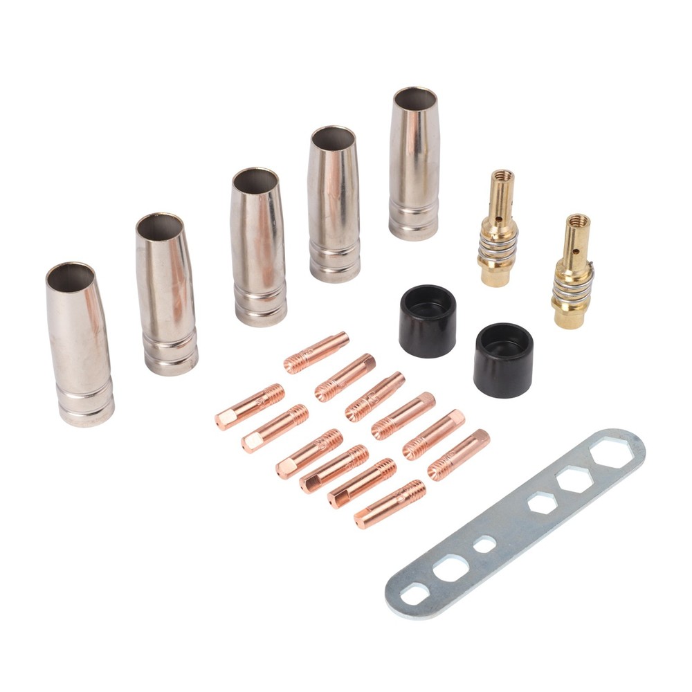 22PCS Essential Welding Accessories Set Compatible with For MIG Devices