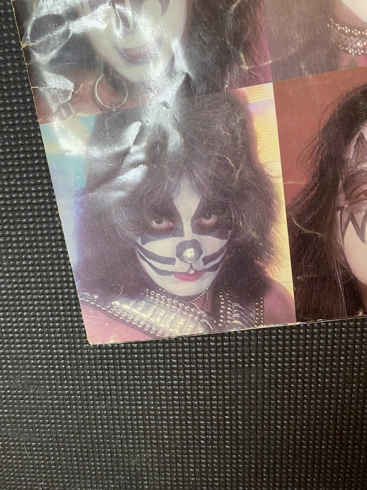 KISS '77 & '78 WORLD TOUR Concert Program - One Owner Has Damage - See Photos