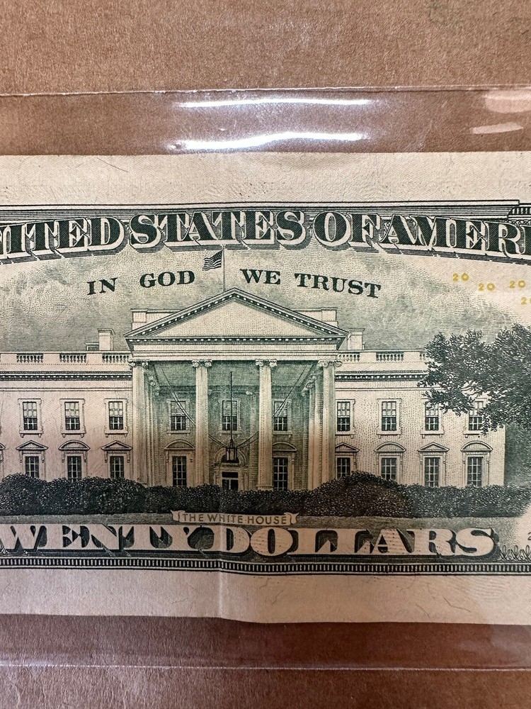 $20 BILL INK ERROR & HEAVY INK ERROR ON “6” ERROR RARE