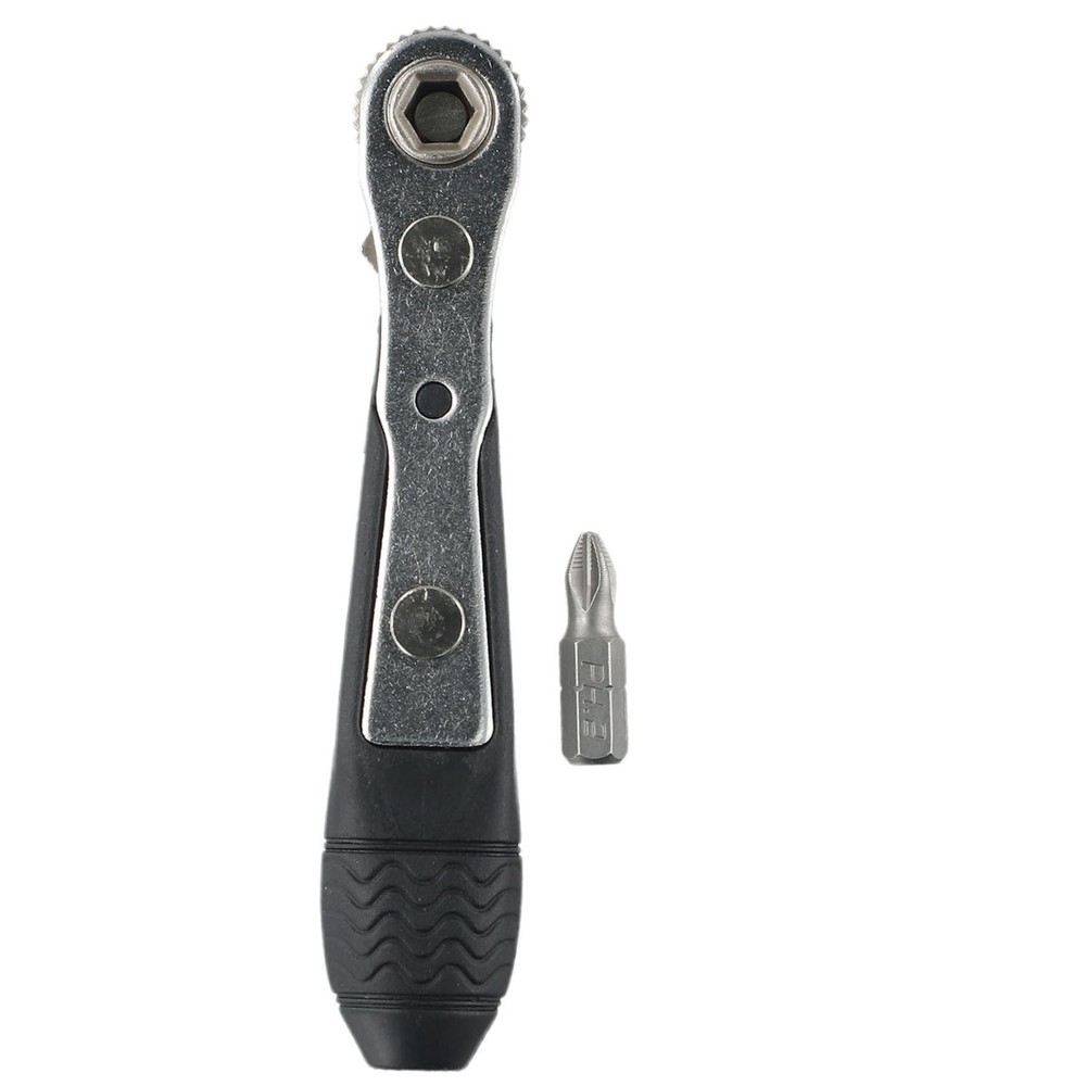1/4 Screwdriver Rod Adjustable Fast Ratchet Wrench Quick Socket Wrench Tools