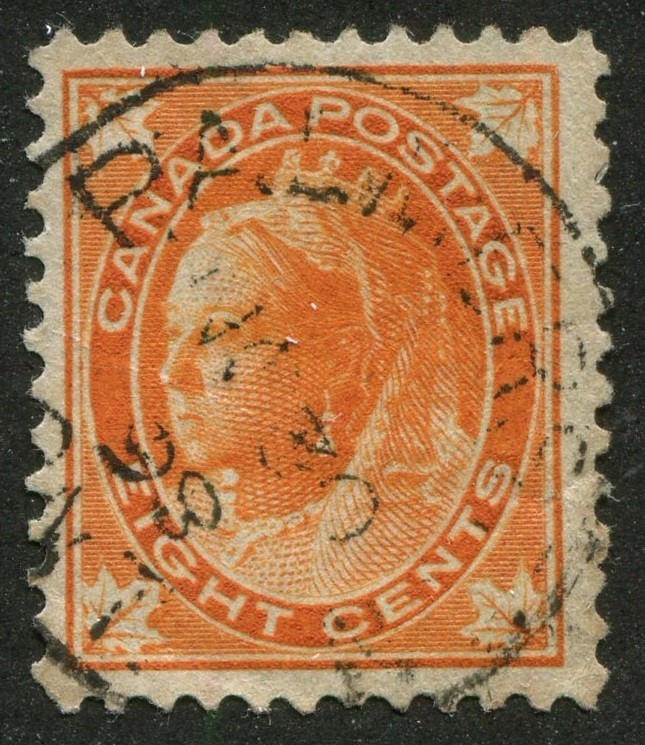 Canada #72 Used "Maple Leaf" Dated