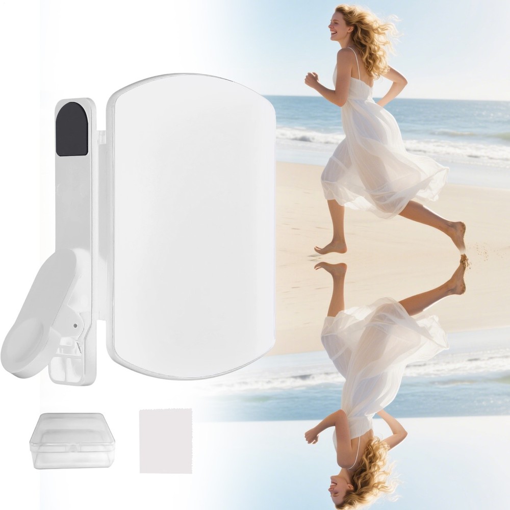 Smartphone Camera Mirror Reflection Clip Kit Cell Phone Camera Accessory