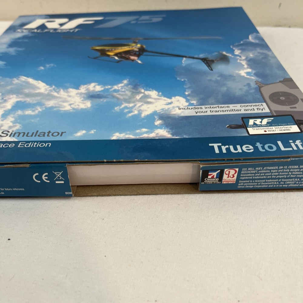 RealFlight 7.5 w/ Wired Transmitter Interface and DVD