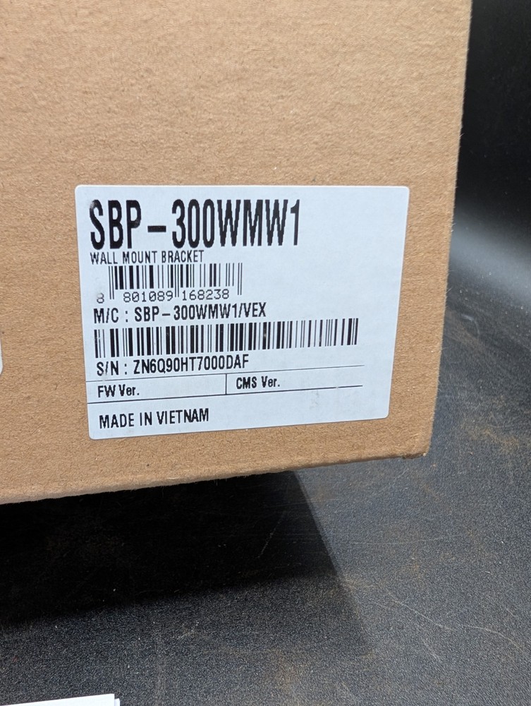 Hanwha Techwin - SBP-300WMW1 - Wall Mount Bracket