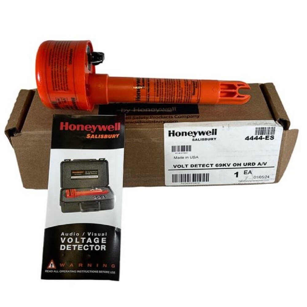 Honeywell 4444-ES 69KV 240V Self Testing Audio/Visual Voltage Detector