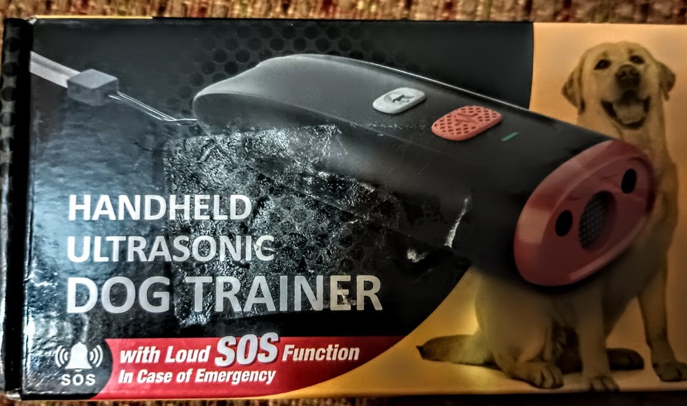 Handheld Ultrasonic Dog Trainer