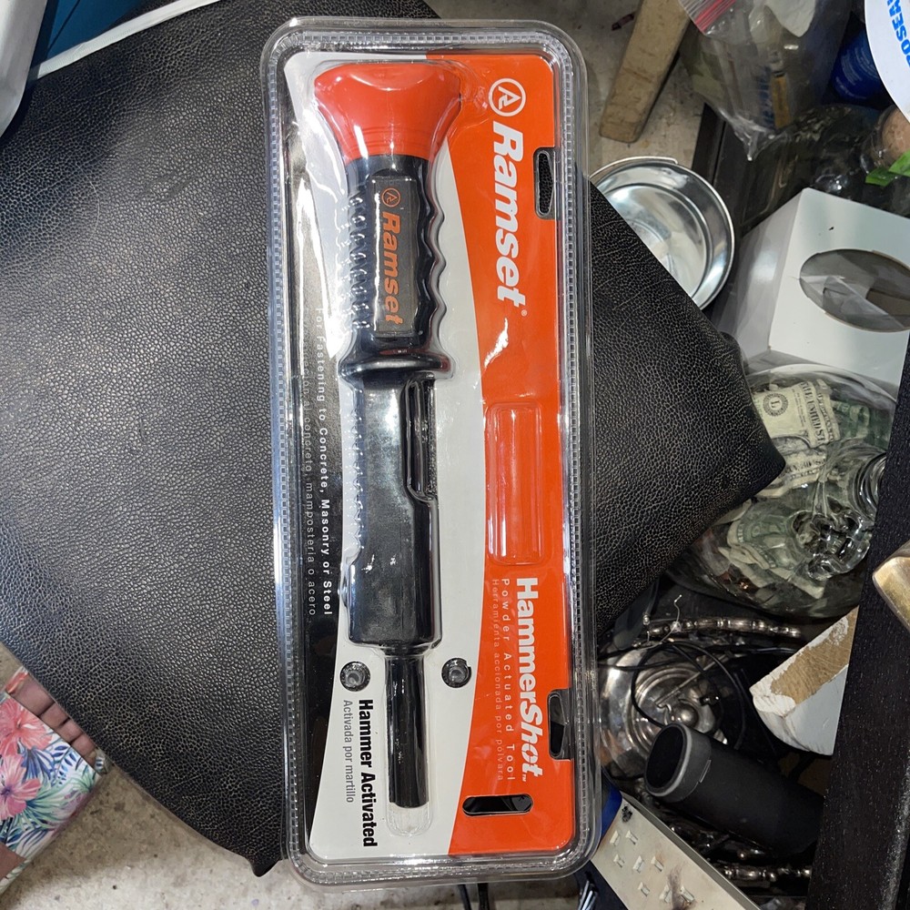 Ramset HammerShot Low Velocity Powder Actuated Tool, Black