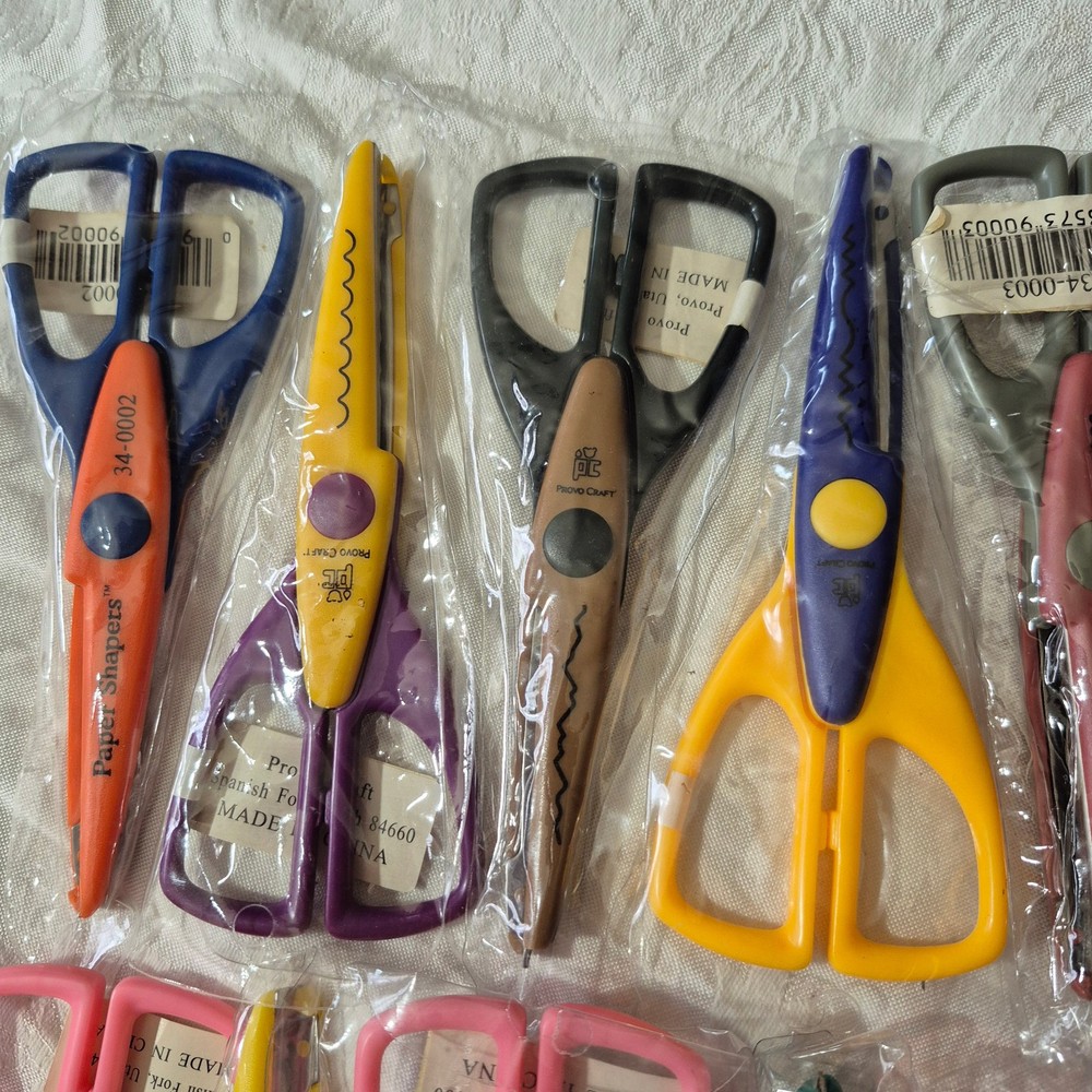 15 new PROVO CRAFT paper shaper scissors