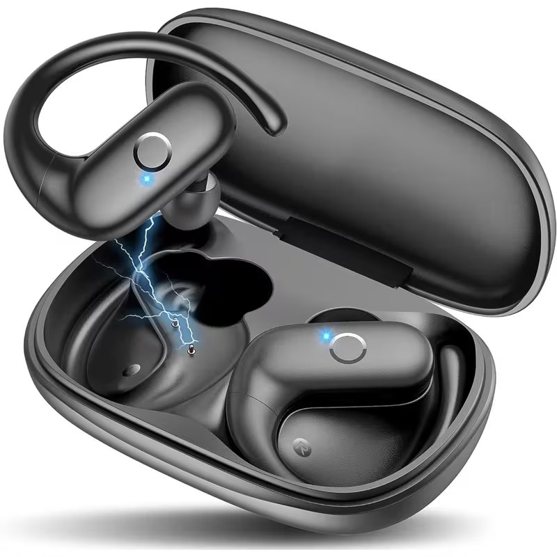 Wireless Bluetooth Headphones Ear Buds  Deep Bass  with Wirele  Charging Case
