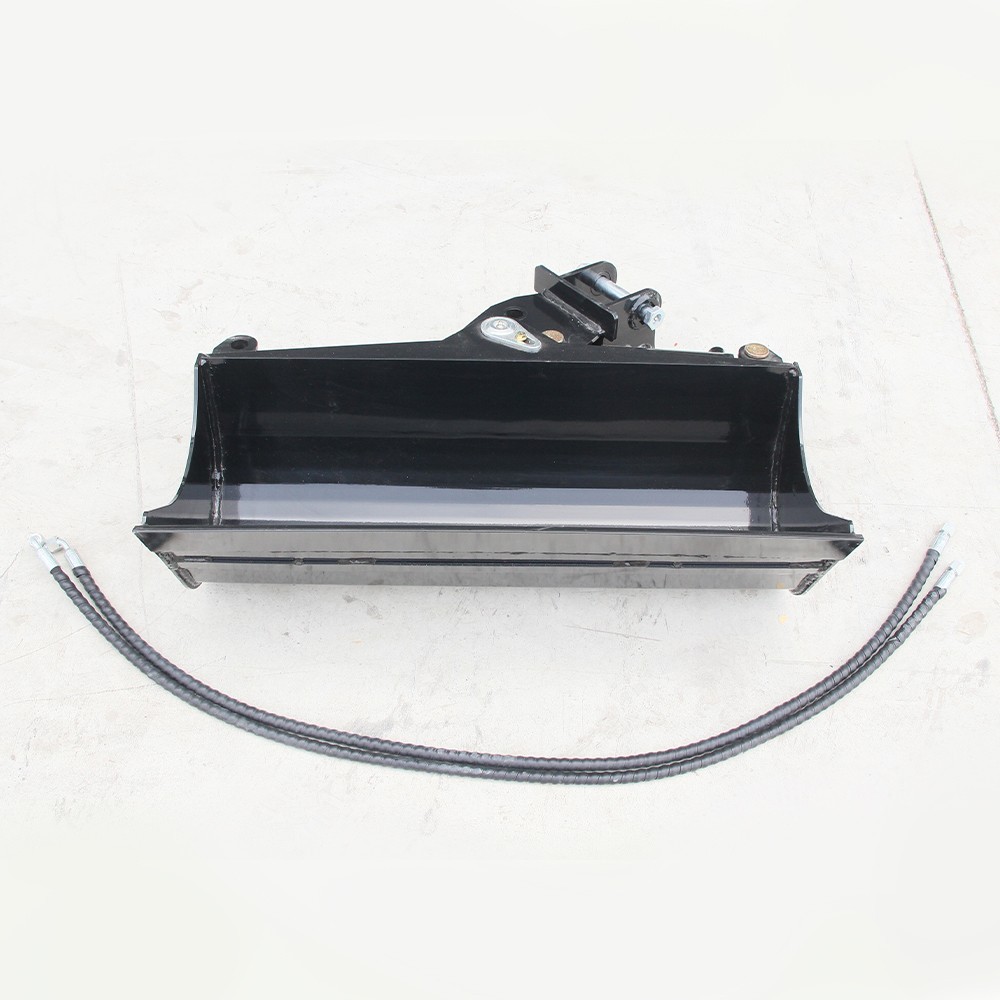 FREE SHIPPING NEW 800mm Tilting bucket Attachment For 0.8-1.5 Ton Mini Excavator