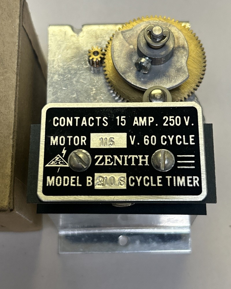 ZENITH,B210S,CYCLE TIMER NOS