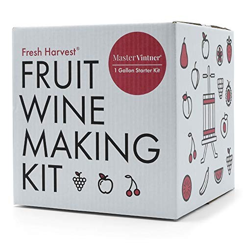 Master Vintner Fresh Harvest One Gallon Small Batch Fruit Wine Making Kit