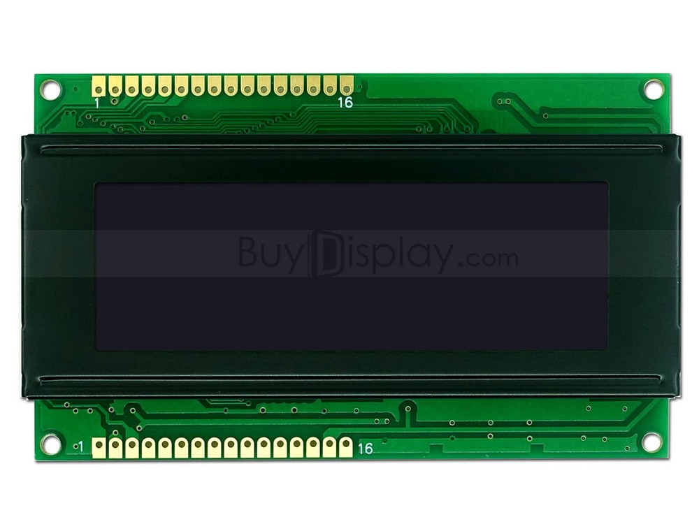 5V Black 20x4 Character LCD Module Display w/Tutorial,HD44780 Controller,Bezel