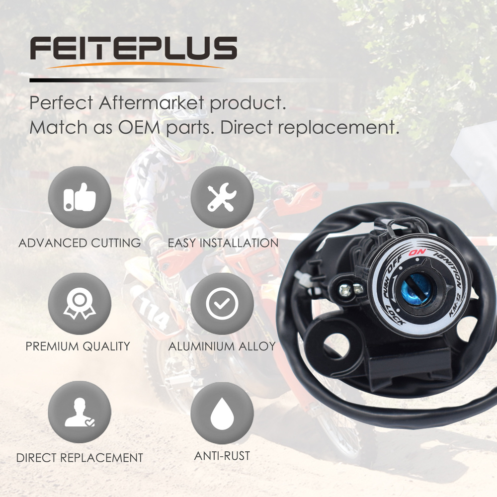 Motorcycle Ignition Switch Kit For Kawasaki Ninja Z800 ZX6R ZX600 ZX636 ZX10R