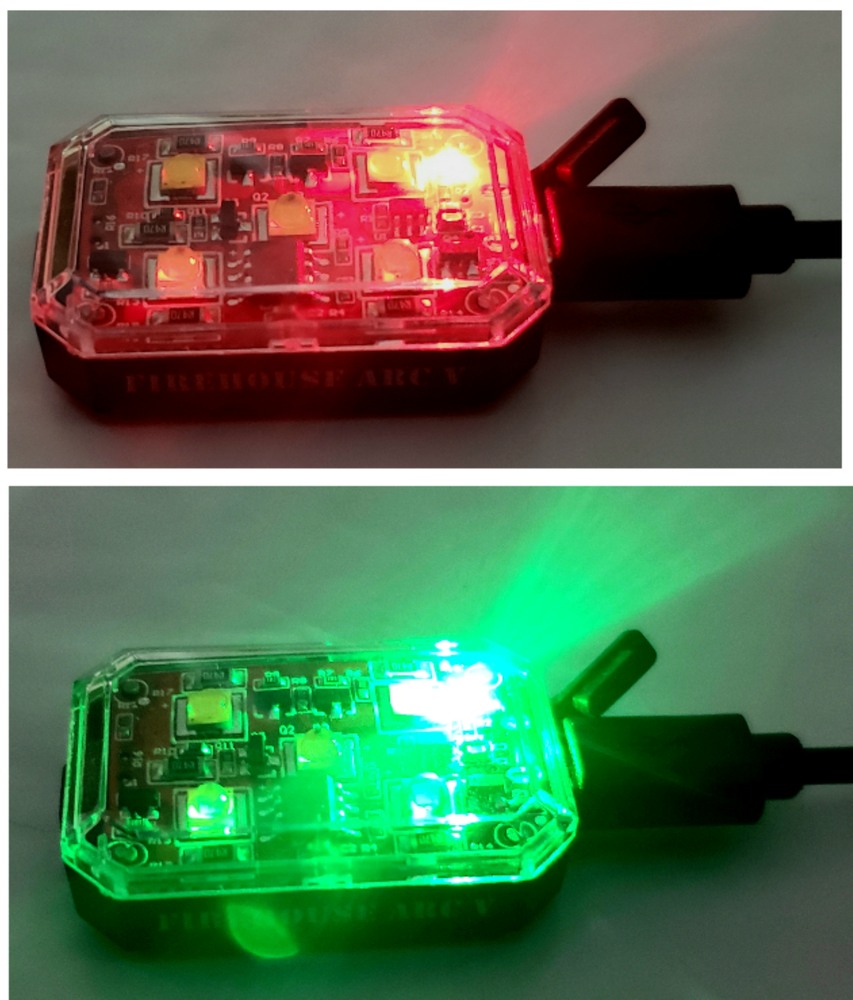 FIREHOUSE TECHNOLOGY WHITE ARC "V" PRO DRONE STROBE LIGHT DJI AUTEL SKYDIO MINI