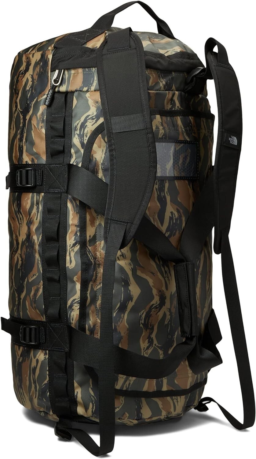 OEM - The North Face Base Camp Duffel M New Taupe Green Painted Camo Print