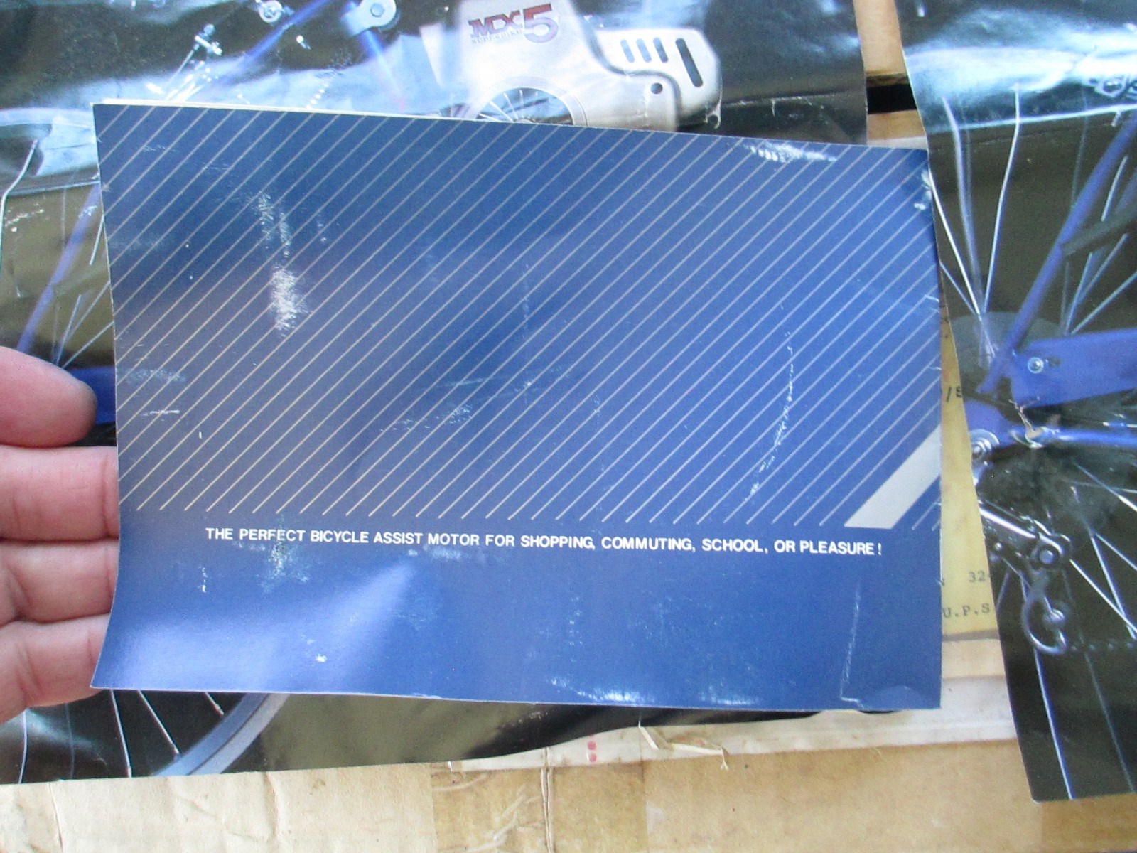 Vintage MX-5 MX5 Superbike Super Bike Bicycle Motor Model Bike 1993 BSMT