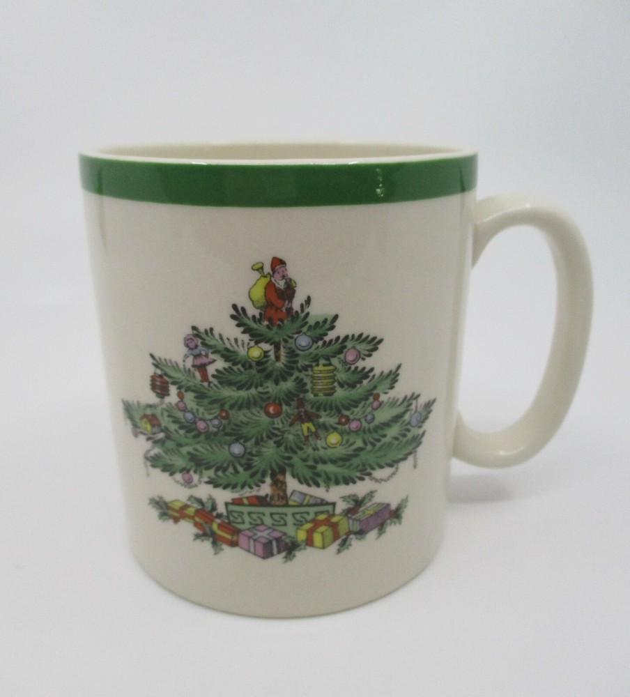 SPODE CHRISTMAS TREE (Malaysia) MUG - 3 3/8"  - 1004H