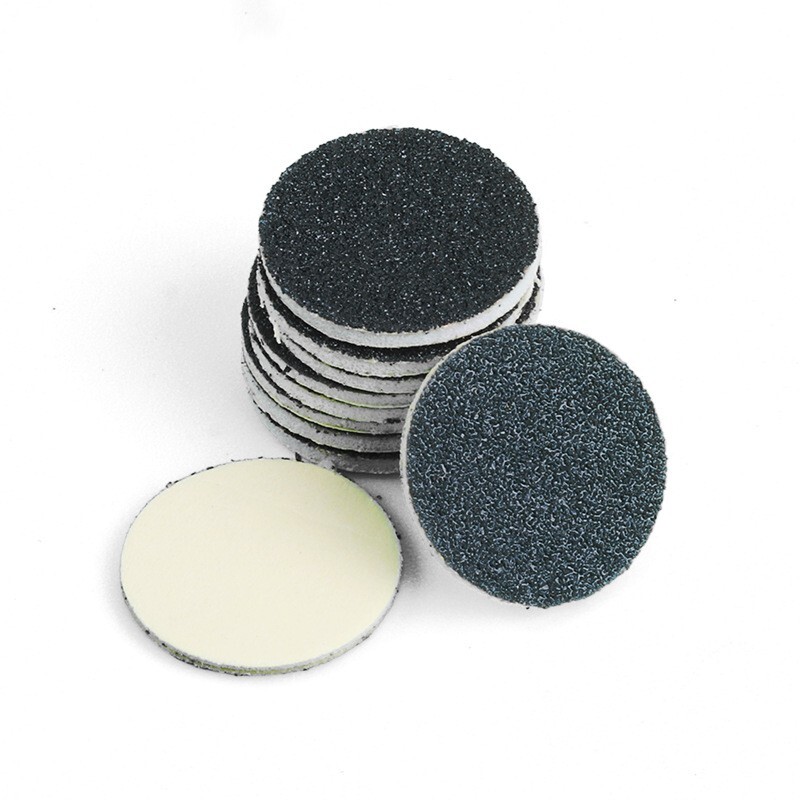 100pcs 180 Grit 15mm Sponge Pad Sanding Sponge Hook and Loop Sanding Disc