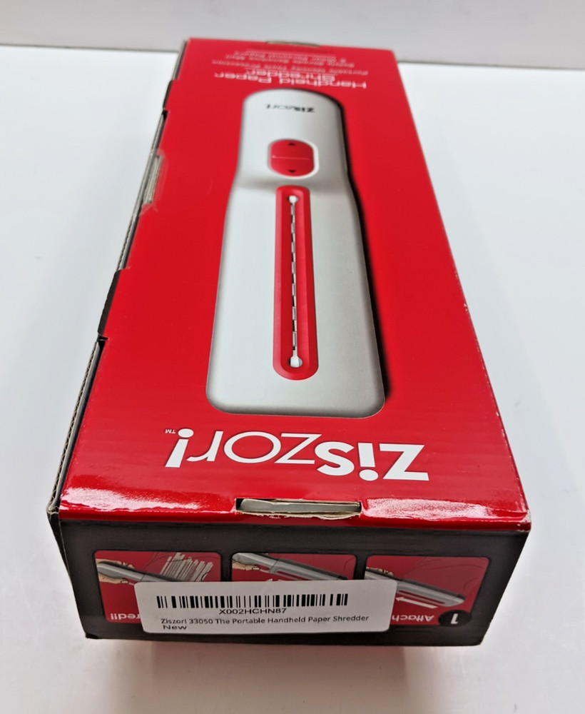 ZisZor! Handheld Paper Shredder - New Open Box