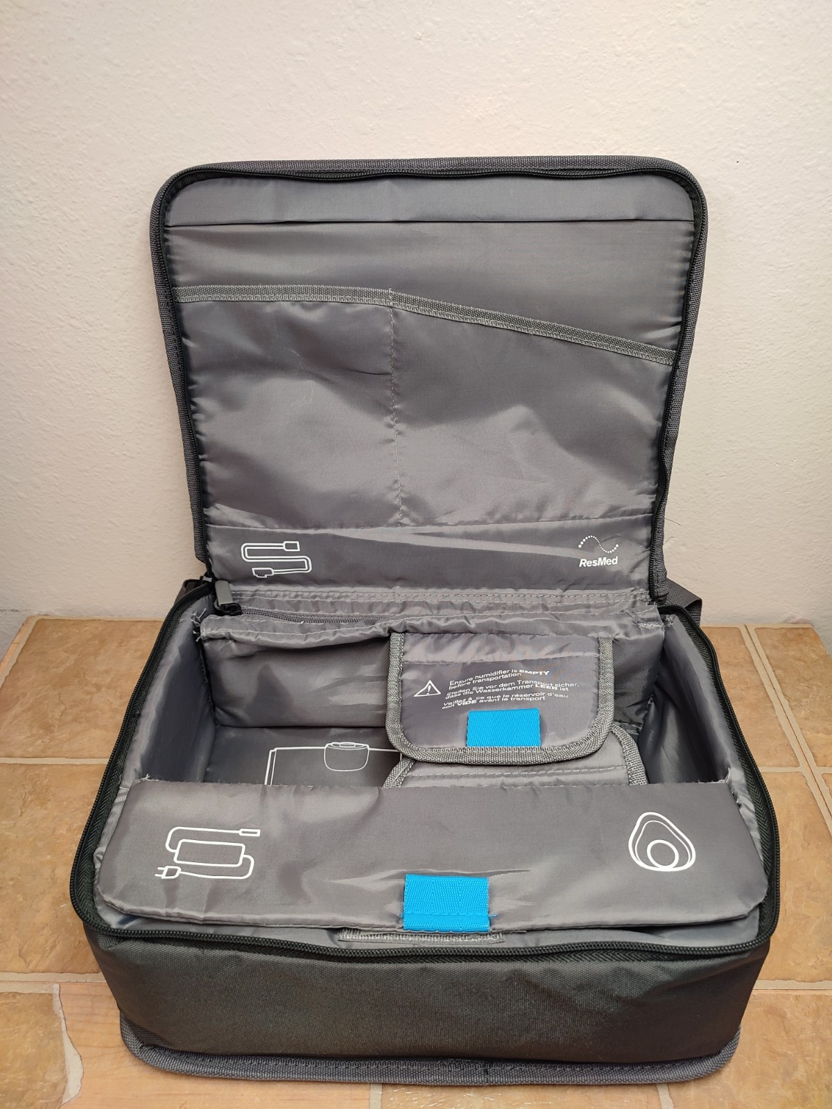 ResMed Accessory Bundle for AirCurve 10 SD Card Power Travel Bag Manual