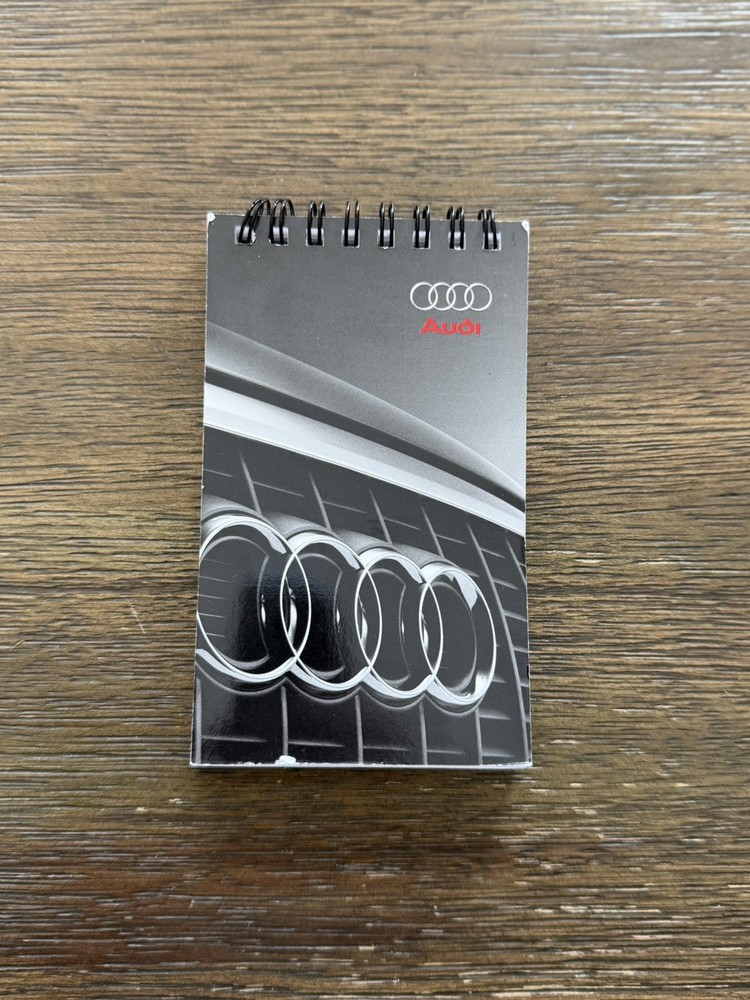 Small Audi Notebook - Lined - 5” Pocket sized