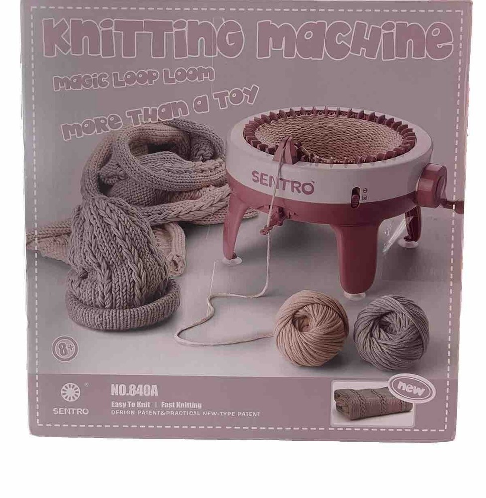Sentro Knitting Machine 48 Needles Smart Weaving Round Loom, Knitting ...