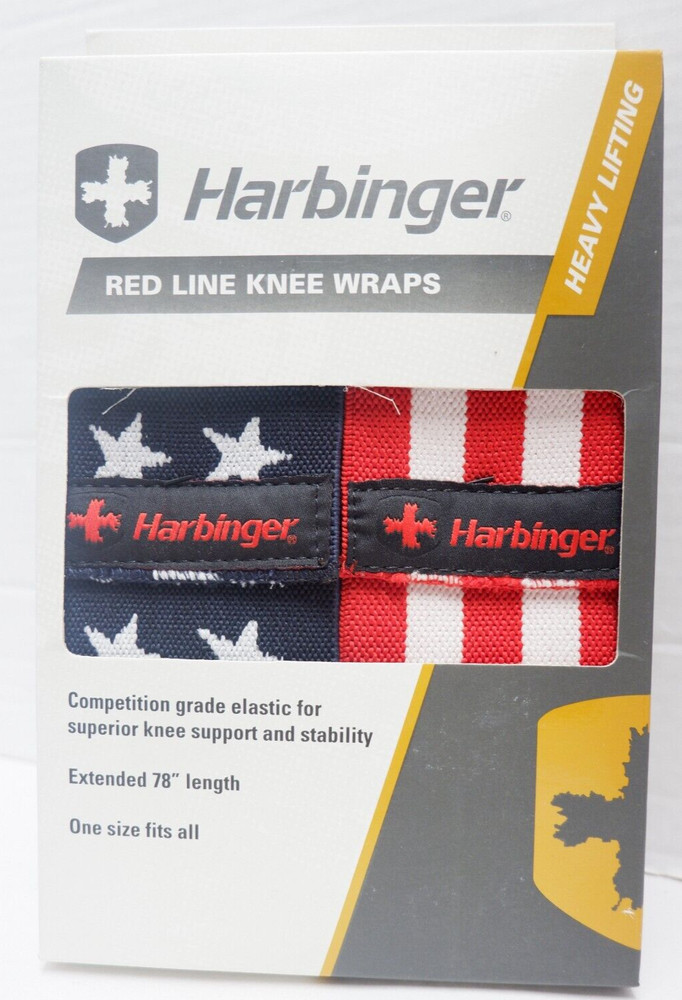 Harbinger Red Line Knee Wraps
