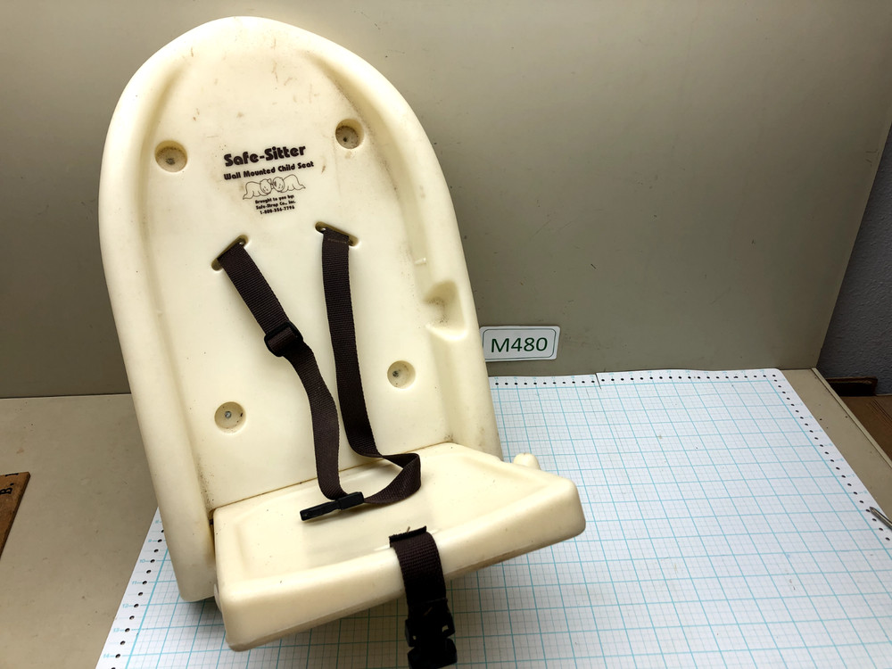 Safe Sitter Child Protection Seat / Cream / SURFACE MOUNT Folding