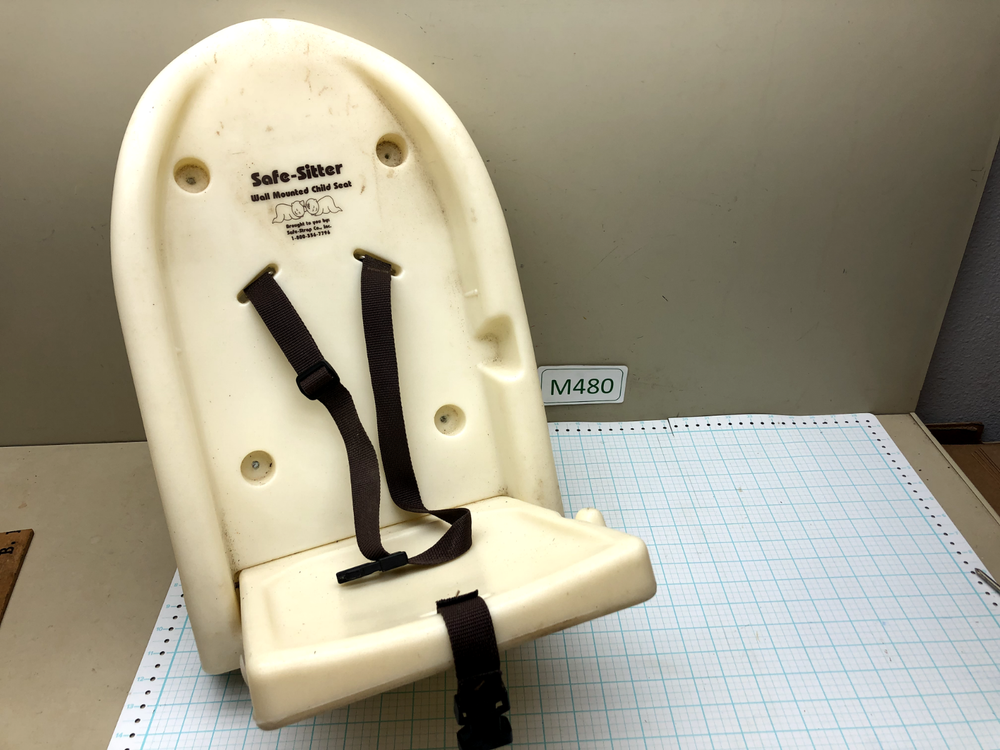 Safe Sitter Child Protection Seat / Cream / SURFACE MOUNT Folding