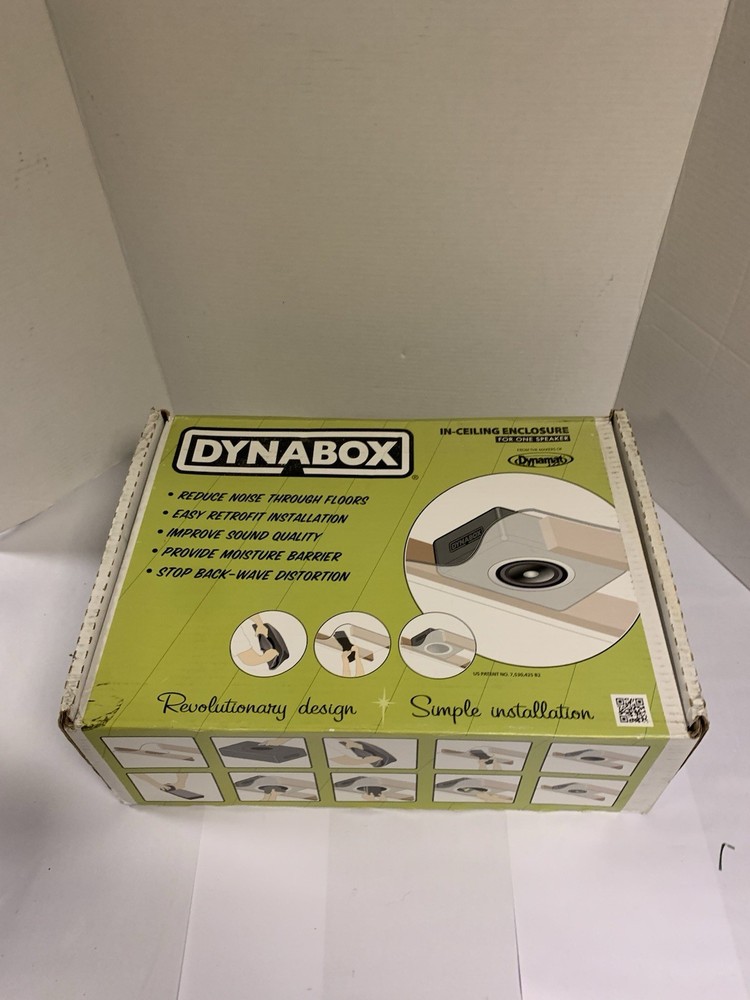 X2 Dynamat 50306 DynaBox Speaker Enclosure In-Ceiling New