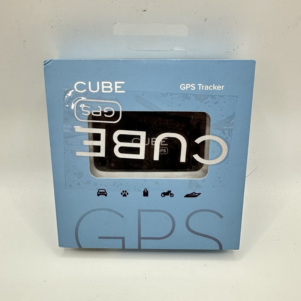 Cube GPS Tracker, Waterproof, Worldwide Coverage Real-Time Tracking (OpenBox)