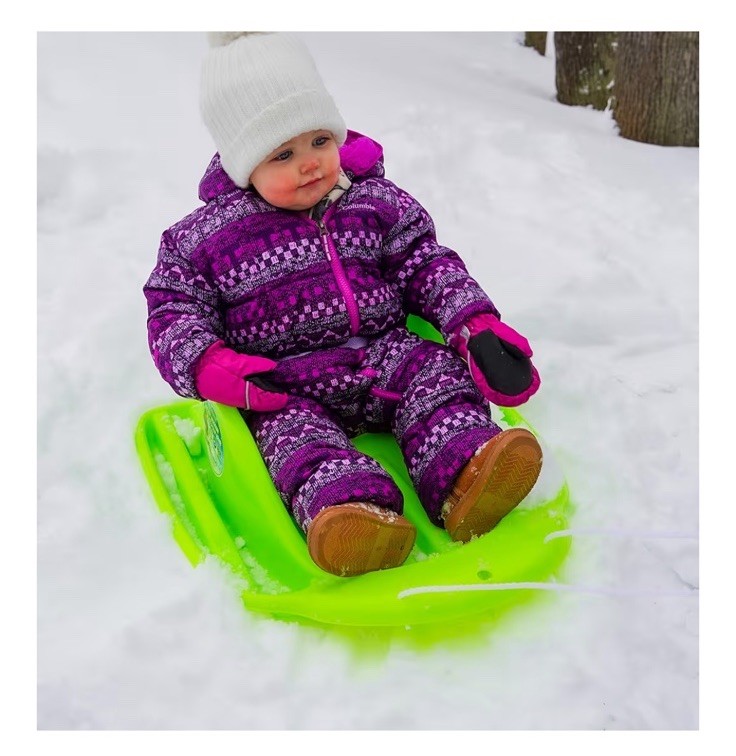 Lime Green Infant Sled