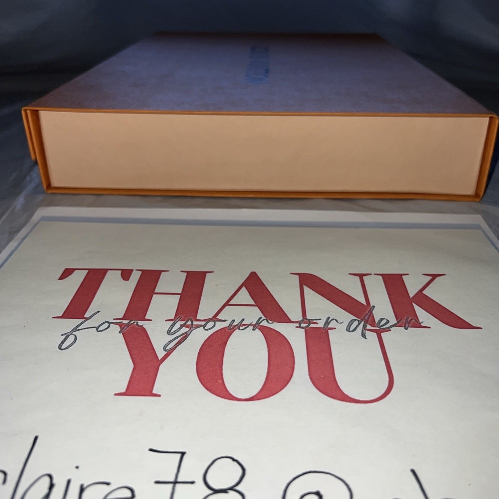 Authentic Louis Vuitton Gift Box With Magnet Top