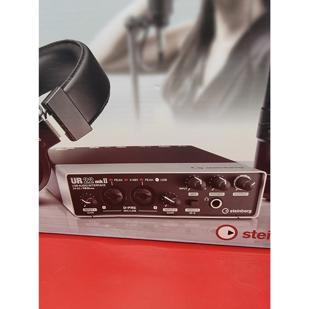 Steinberg UR22 MKII Recording Pack