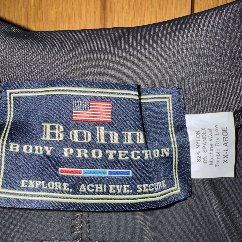 Bohn Motorcycle Body Armor Black Size XXL