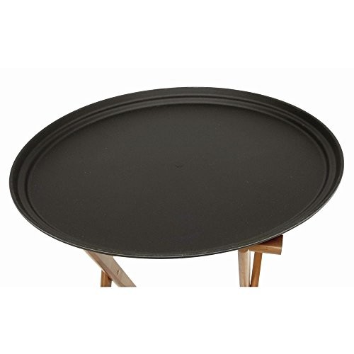 Hubert® NonSkid Serving Tray, Round - 27" L x 22" W