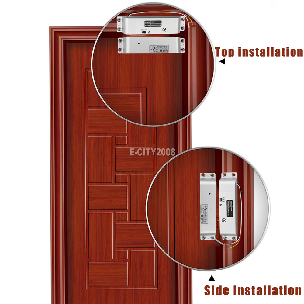 12V Aluminum Electric Drop Bolt Door Lock Fail Safe for Access Control System