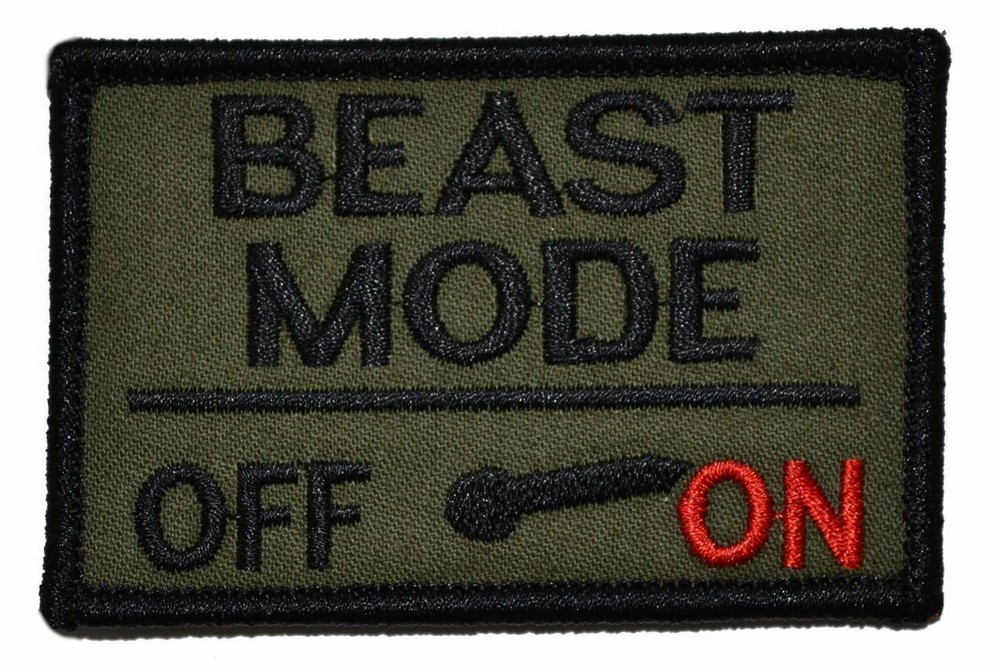 BEAST MODE Activated - 2x3 Patch