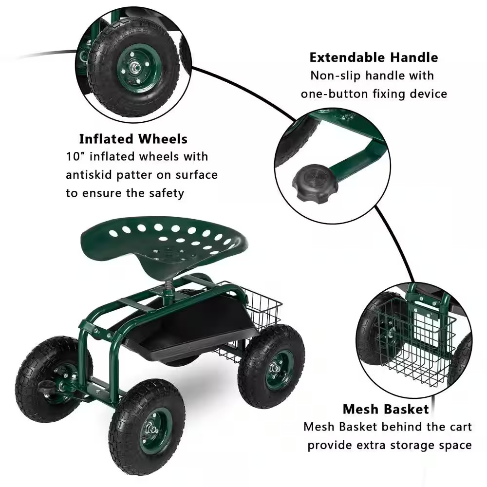 Iron Garden Seat Car