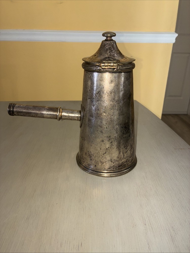 Antique Nickle Silver Chocolate/Coffee Serving Pots
