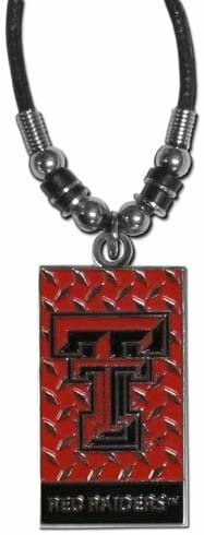 NCAA Collegiate Gridiron Necklace (Texas Tech Raiders)