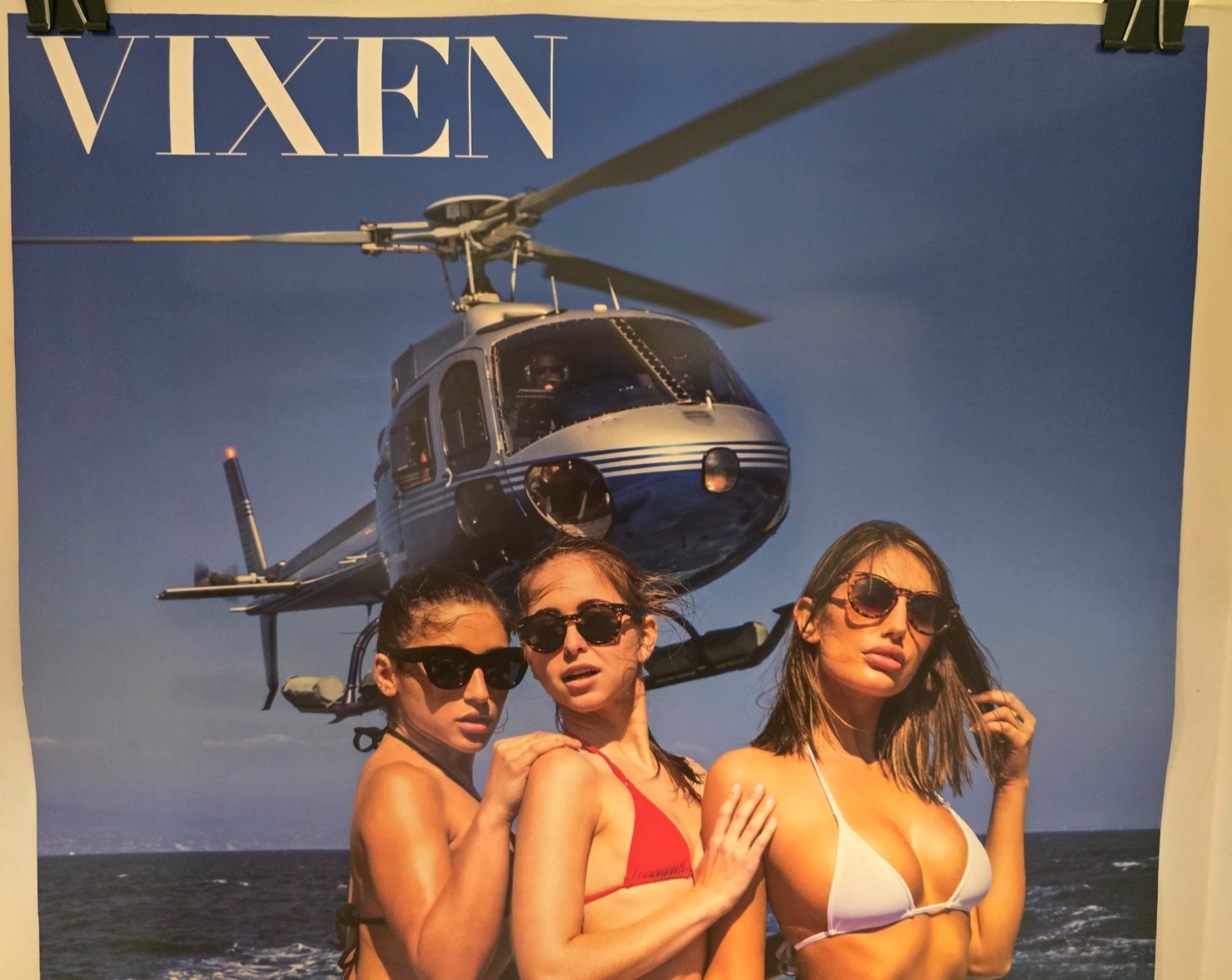 2 Sided 2017 TUSHY LANA / VIXEN "YOUNG & BEAUTIFUL" PROMO POSTER (19"X27")