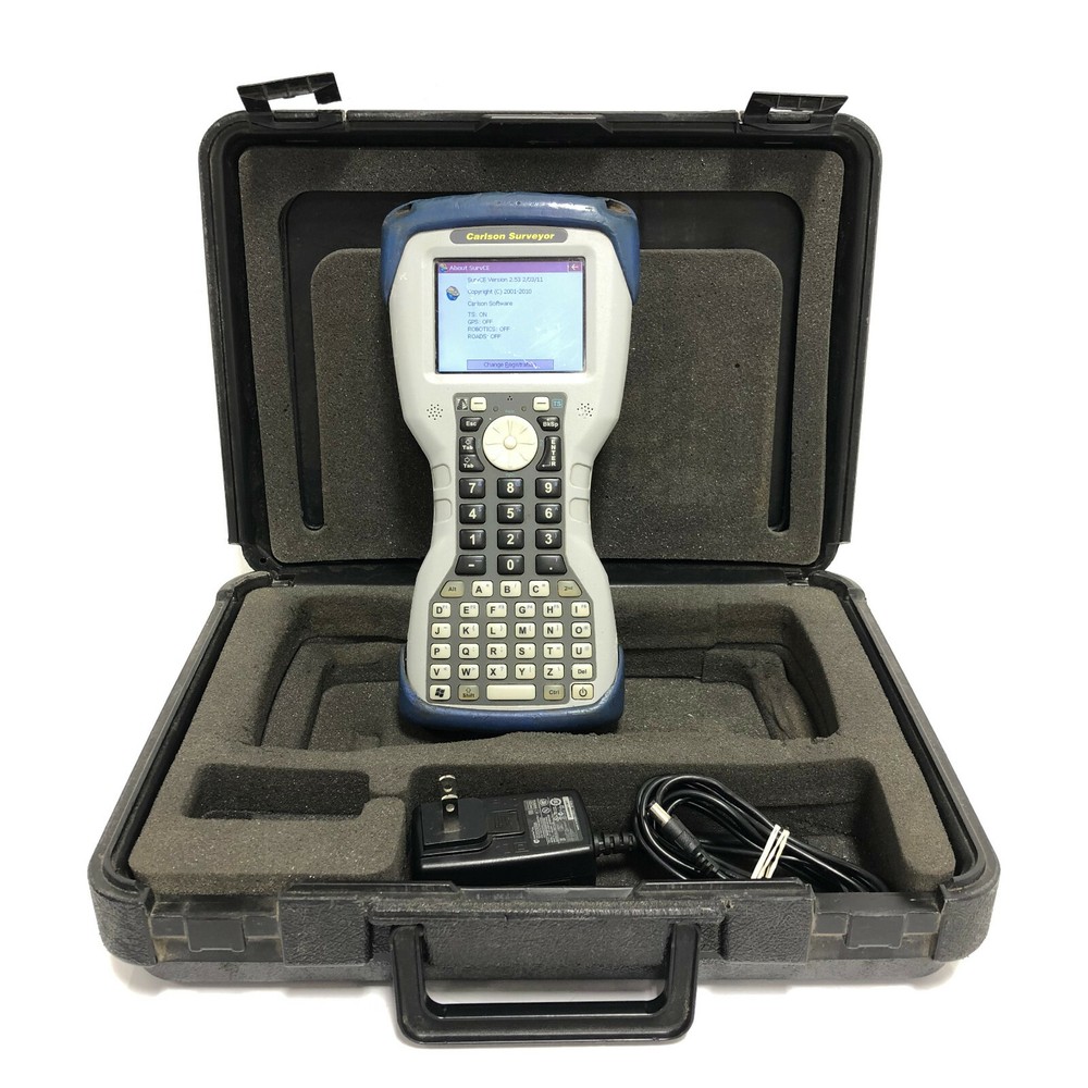 Carlson Surveyor Field Controller Data Collector w/ SurvCE v2.53 TS & Hard Case