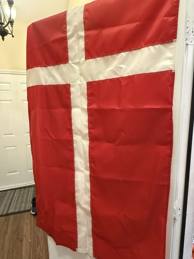 Vintage Denmark Flag
