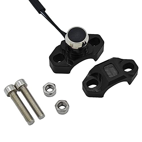 CNC Aluminum 7/8" Motorcycle Handlebar Control Horn Start Switch Button